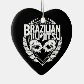 Braziliaanse Jiu Jitsu Embleem Keramisch Ornament (Rechts)