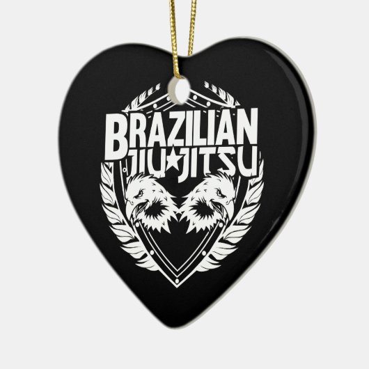 Braziliaanse Jiu Jitsu Embleem Keramisch Ornament (Links)