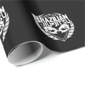 Braziliaanse Jiu Jitsu Emblem Cadeaupapier (Rol Hoek)