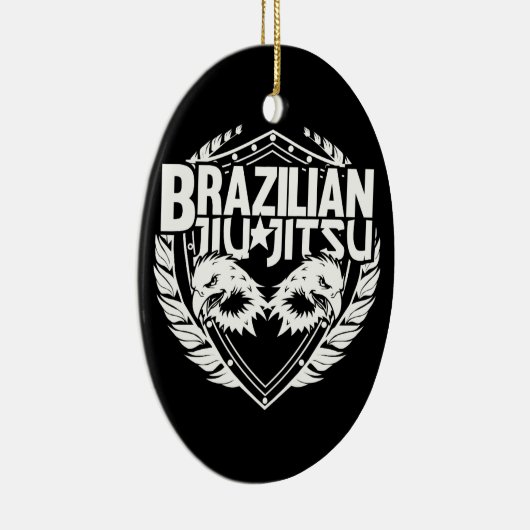 Braziliaanse Jiu Jitsu Emblem Keramisch Ornament (Rechts)