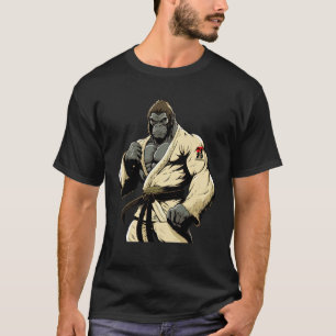 Braziliaanse Jiu Jitsu en Grappling Gorilla T-shirt