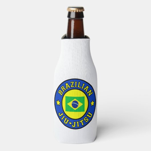 Braziliaanse Jiu Jitsu Flesjeskoeler (Fles Voorkant)