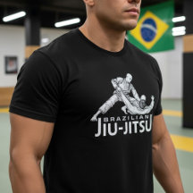 Braziliaanse Jiu-Jitsu Grappling Illustratie