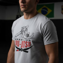 Braziliaanse Jiu-Jitsu Grappling Illustratie