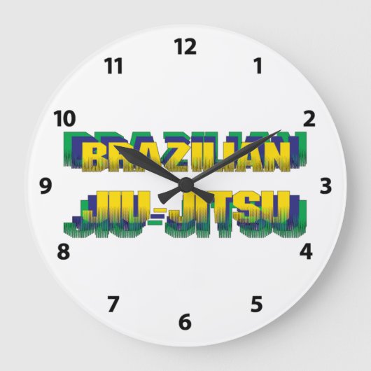 Braziliaanse Jiu-Jitsu Grote Klok (Voorkant)