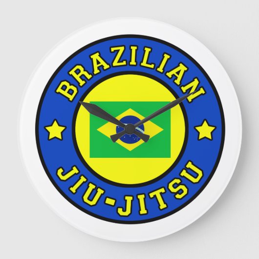 Braziliaanse Jiu Jitsu Grote Klok (Voorkant)