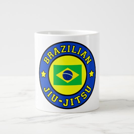 Braziliaanse Jiu Jitsu Grote Koffiekop (Voorkant)