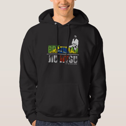 Braziliaanse Jiu-Jitsu Hoodie (Voorkant)