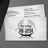 Braziliaanse Jiu-Jitsu instructeur Visitekaartje