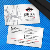 Braziliaanse Jiu-Jitsu instructeur Visitekaartje