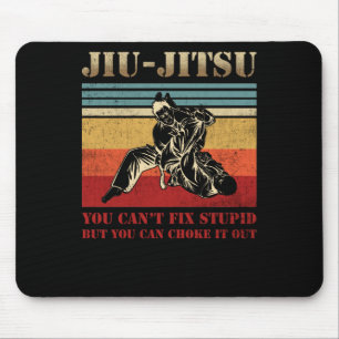 Braziliaanse Jiu Jitsu, je kunt geen stompzinnige Muismat