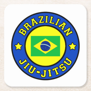 Braziliaanse Jiu Jitsu Kartonnen Onderzetters