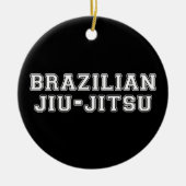Braziliaanse Jiu Jitsu Keramisch Ornament (Voorkant)