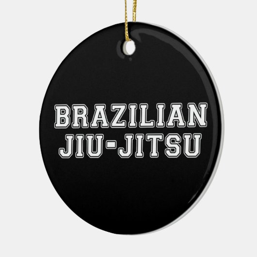 Braziliaanse Jiu Jitsu Keramisch Ornament (Links)