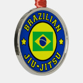 Braziliaanse Jiu Jitsu Metalen Ornament (Rechts)