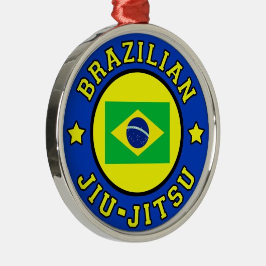 Braziliaanse Jiu Jitsu Metalen Ornament (Rechts)