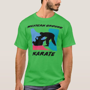 Braziliaanse Jiu Jitsu Mexican Ground Karate BJJ T-shirt