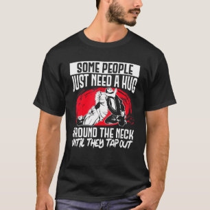 Braziliaanse jiu jitsu mma bjj hugger : sommige me t-shirt