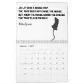 Braziliaanse Jiu Jitsu Motivatie kalender (Feb 2027)