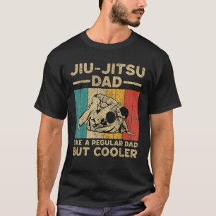 Braziliaanse Jiu Jitsu Papa Grappige Vintage BJJ J T-shirt