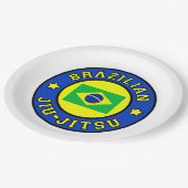 Braziliaanse Jiu Jitsu Papieren Bordje (Gekanteld)