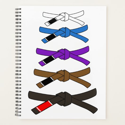 Braziliaanse Jiu-Jitsu Planner (Voorkant)