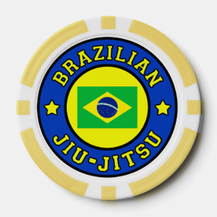 Braziliaanse Jiu Jitsu Pokerchips