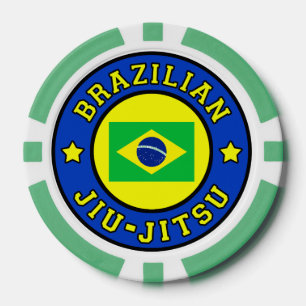 Braziliaanse Jiu Jitsu Pokerchips