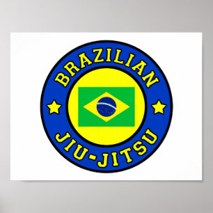 Braziliaanse Jiu Jitsu Poster