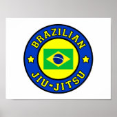 Braziliaanse Jiu Jitsu Poster (Voorkant)