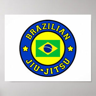 Braziliaanse Jiu Jitsu Poster