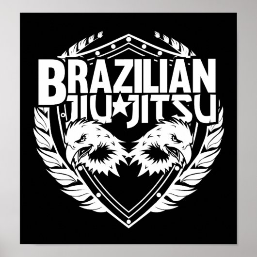 Braziliaanse Jiu Jitsu Poster (Voorkant)