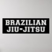 Braziliaanse Jiu Jitsu Poster (Voorkant)