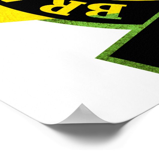 Braziliaanse Jiu-Jitsu Poster (Hoek)