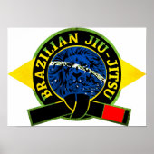 Braziliaanse Jiu-Jitsu Poster (Voorkant)