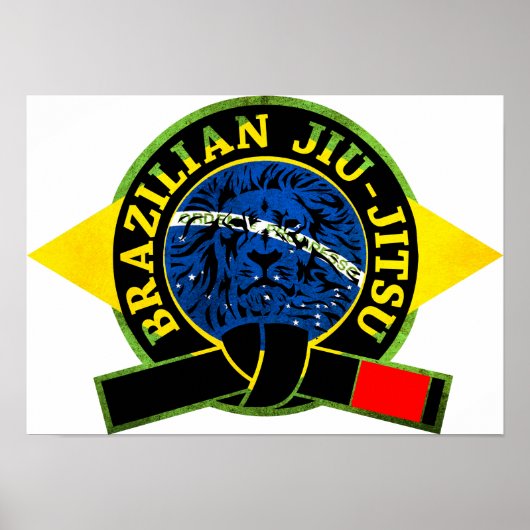 Braziliaanse Jiu-Jitsu Poster (Voorkant)
