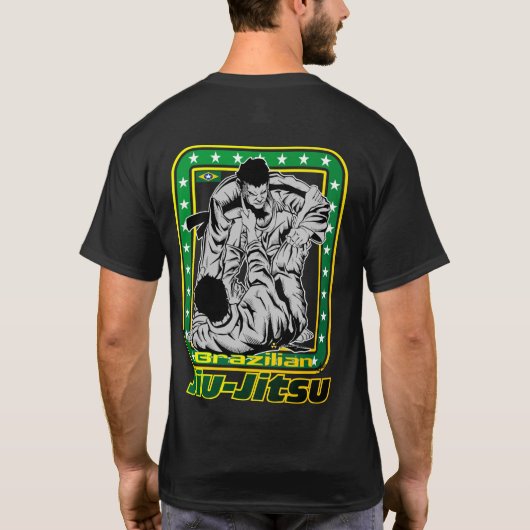 Braziliaanse Jiu-Jitsu Rio T-shirt (Achterkant)