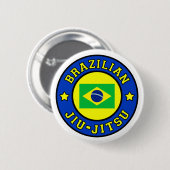 Braziliaanse Jiu Jitsu Ronde Button 5,7 Cm (Voorkant /achterkant)
