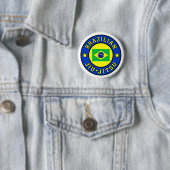 Braziliaanse Jiu Jitsu Ronde Button 5,7 Cm (In situ)
