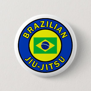 Braziliaanse Jiu Jitsu Ronde Button 5,7 Cm