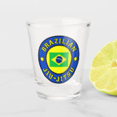 Braziliaanse Jiu-Jitsu Shot Glas (Voorkant)