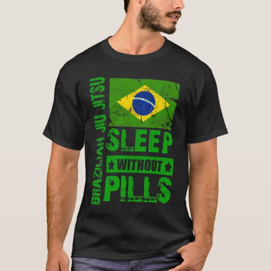 Braziliaanse Jiu Jitsu-Sleep zonder T-shirt (Voorkant)