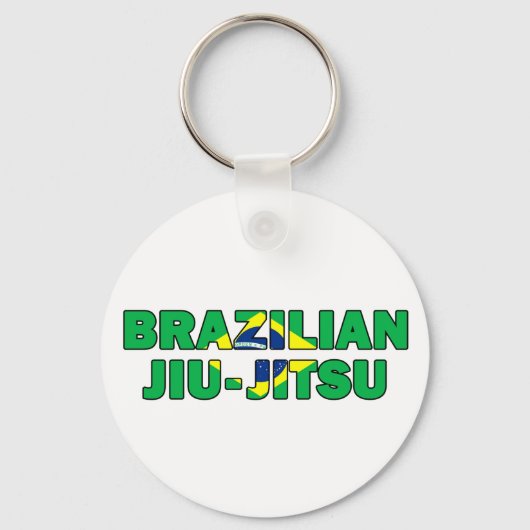 Braziliaanse Jiu Jitsu Sleutelhanger (Voorkant)