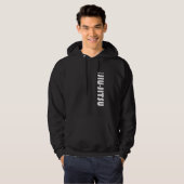Braziliaanse Jiu-Jitsu Slogan BJJ Hoodie (Voorkant volledig)