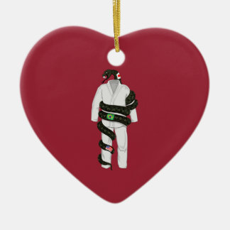Braziliaanse Jiu Jitsu Snake Keramisch Ornament
