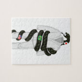 Braziliaanse Jiu Jitsu Snake Legpuzzel (Horizontaal)