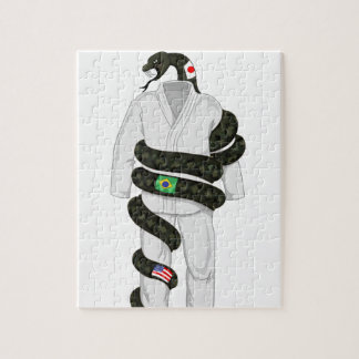 Braziliaanse Jiu Jitsu Snake Legpuzzel
