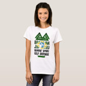 Braziliaanse Jiu Jitsu T-shirt (Voorkant volledig)