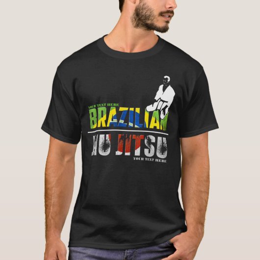 Braziliaanse Jiu-Jitsu T-shirt (Voorkant)