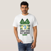 Braziliaanse Jiu Jitsu T-shirt (Voorkant volledig)